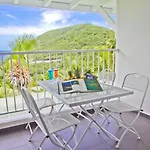 Duplex 4 personnes avec vue mer résidence O Coeur de Deshaies
