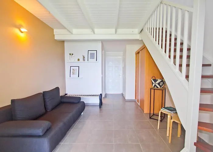 Duplex 4 personnes avec vue mer résidence O Coeur de Deshaies